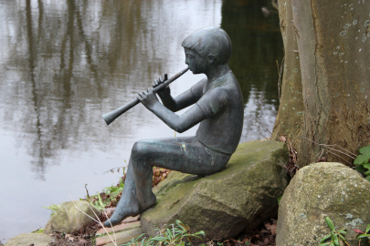 Flötenspieler